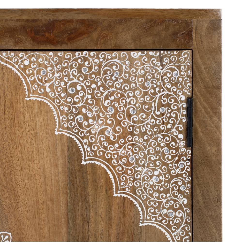 Türen-Kommode mit Ornament Muster - Salvadore