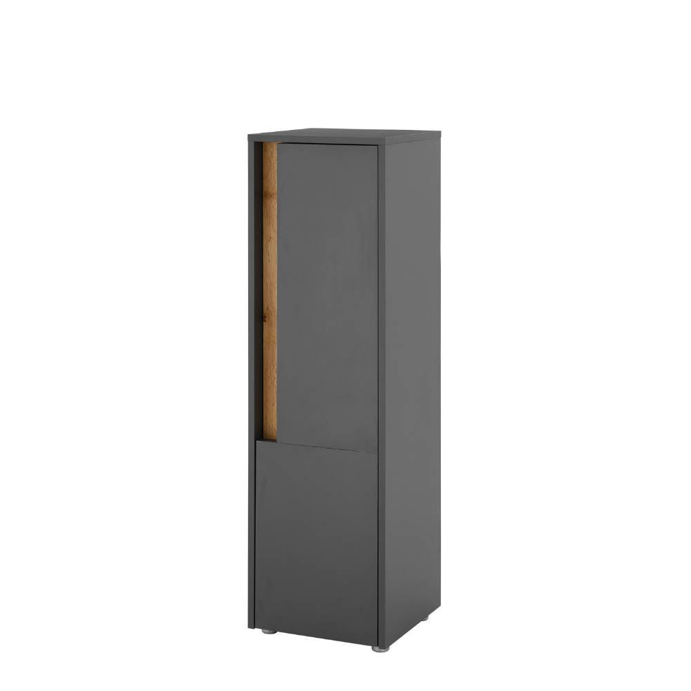 Badezimmer Midischrank in Anthrazit - Ahilav