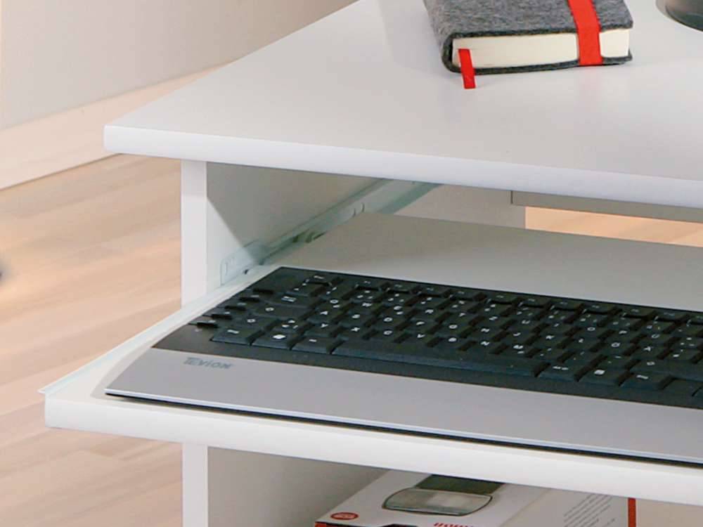 PC-Tisch Paradise mit Tastaturauszug