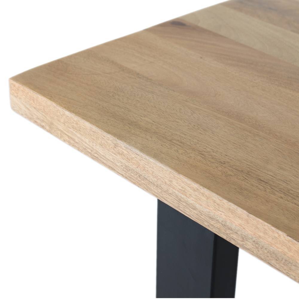 200x100 Esstisch mit Holzplatte - Loriota