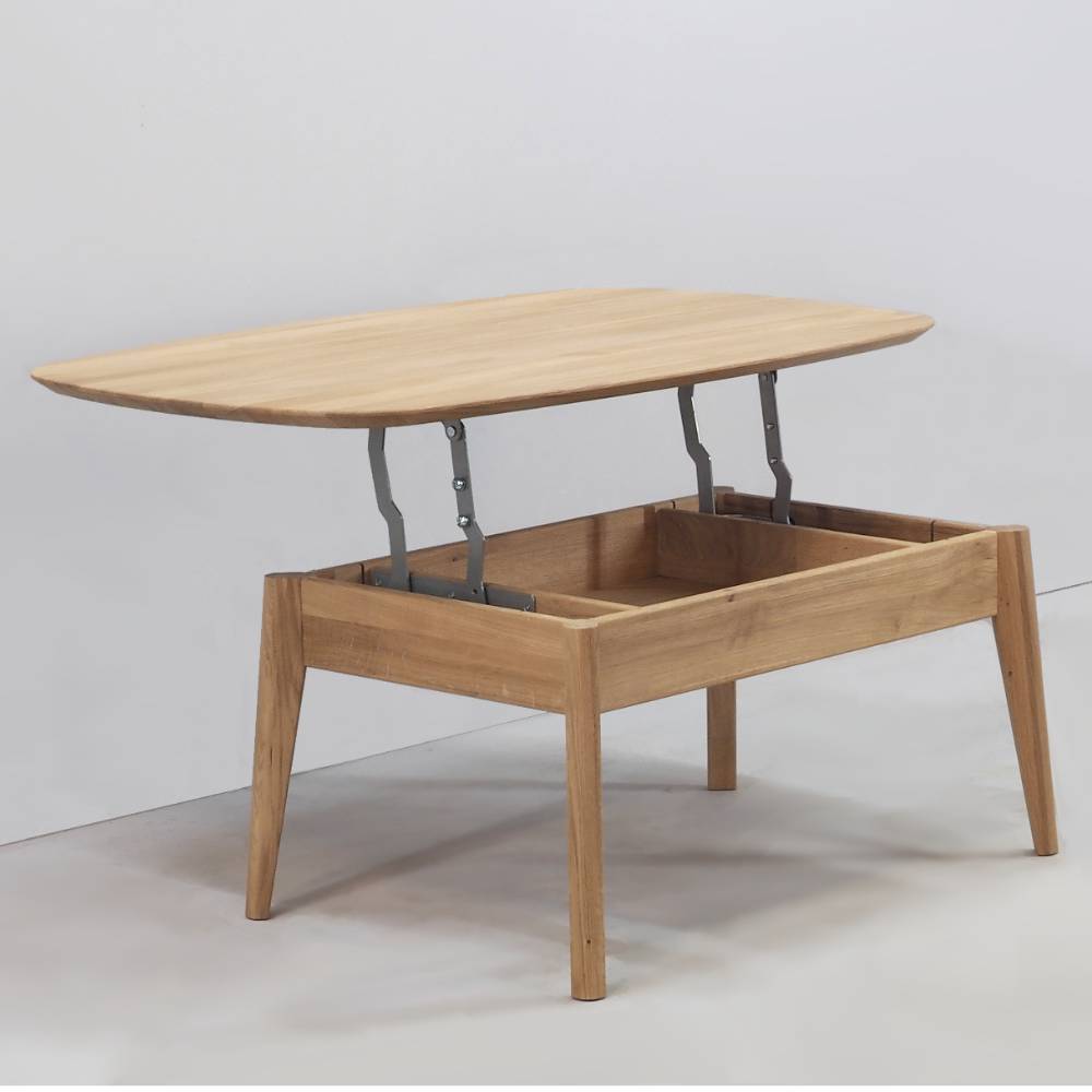 Sofatisch mit höhenverstellbarer Platte - Mona