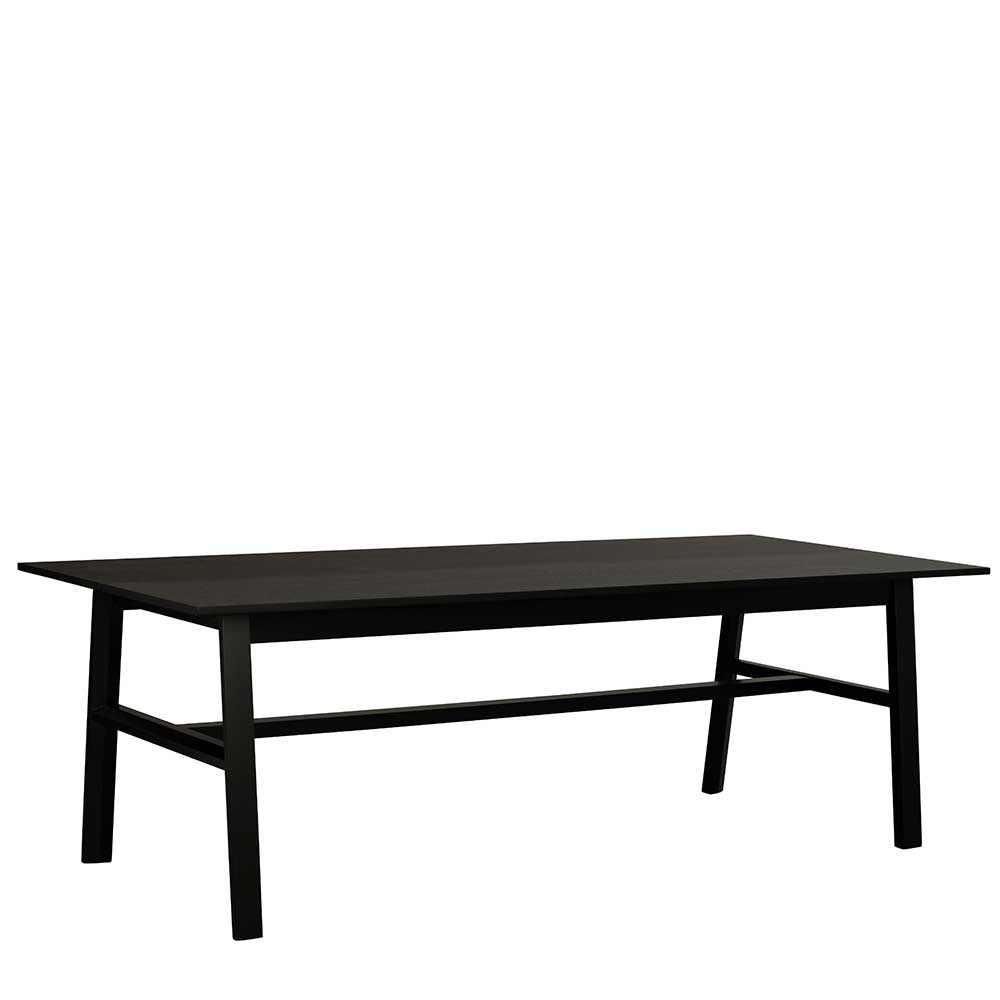Moderner Tisch fürs Esszimmer in Schwarz - Jason