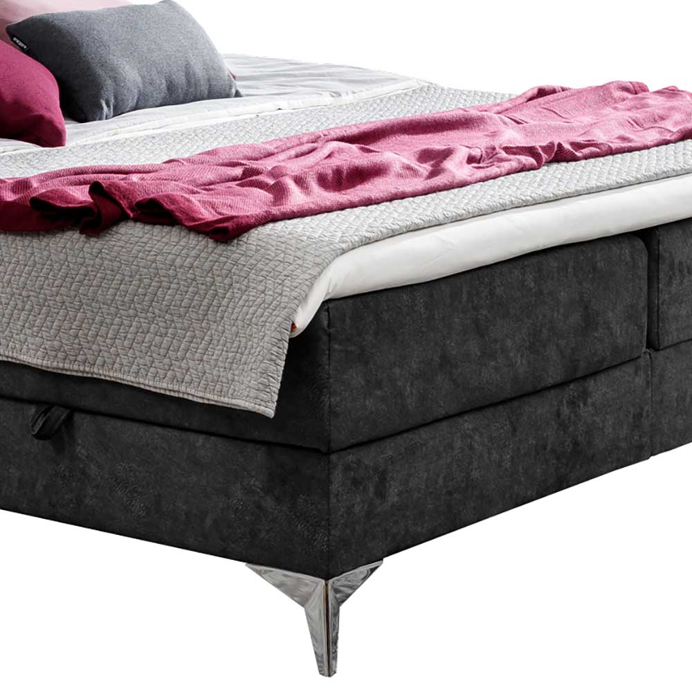 Boxbett mit Topper und Matratzen - Pluno