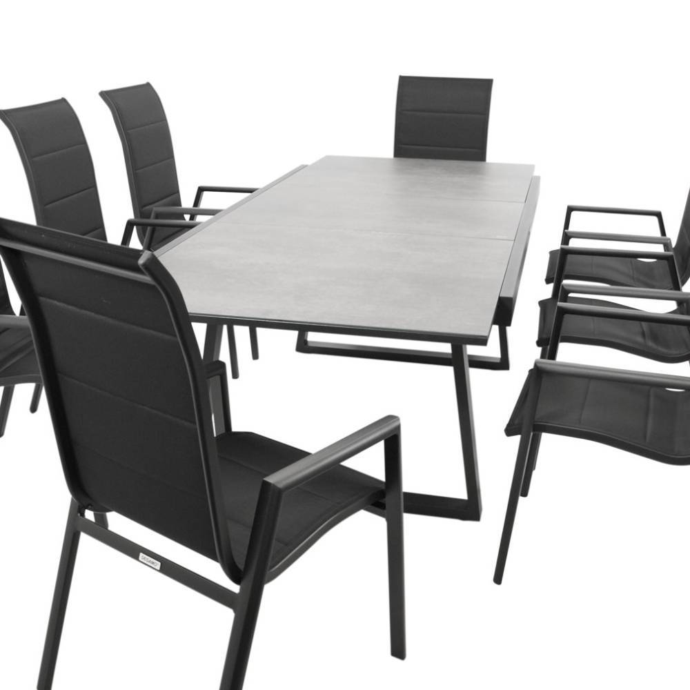 Outdoor-Essgruppe modern - Biontica (neunteilig)