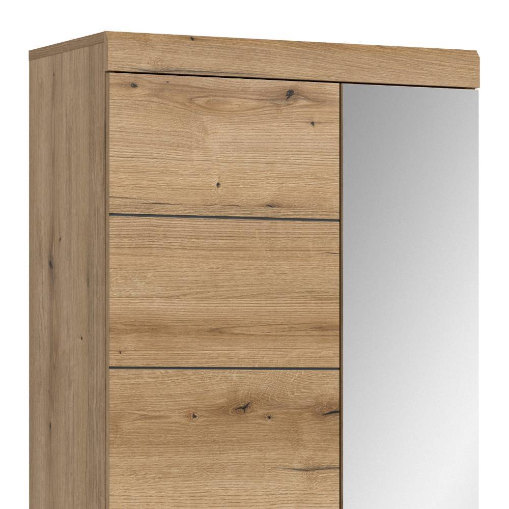 Garderobenschrank in Wildeiche Holzoptik - Babaco