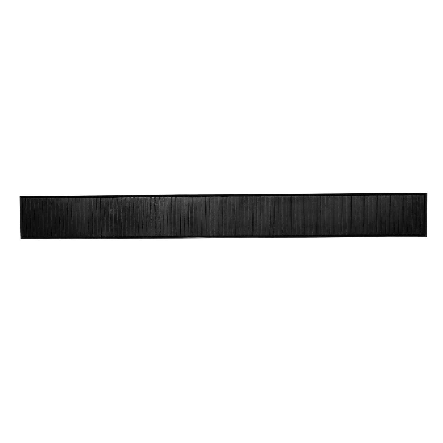 Geschlossenes TV-Board von oben mit strukturierter Oberfläche und langer Form – Jusitc