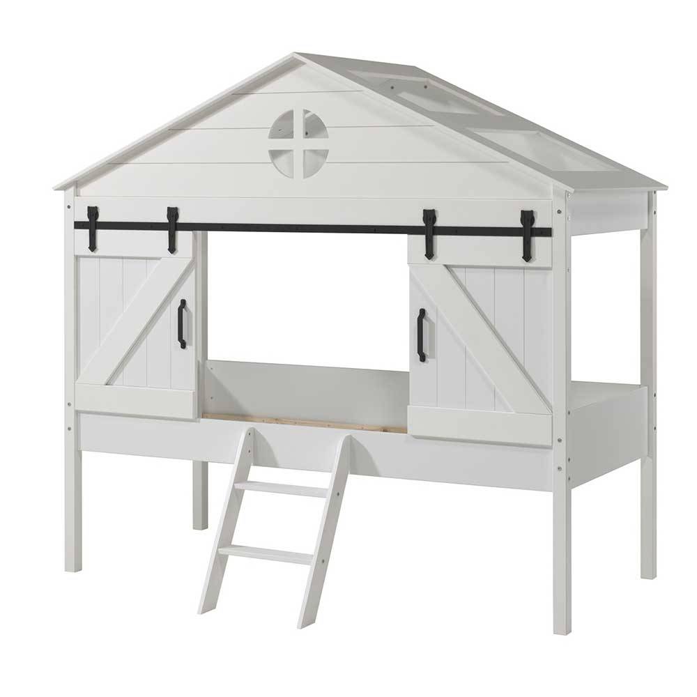 Hütten Spielbett halbhoch - Elias