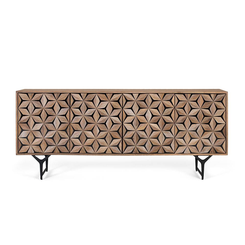 Design Sideboard mit toller Frontgestaltung - Omany