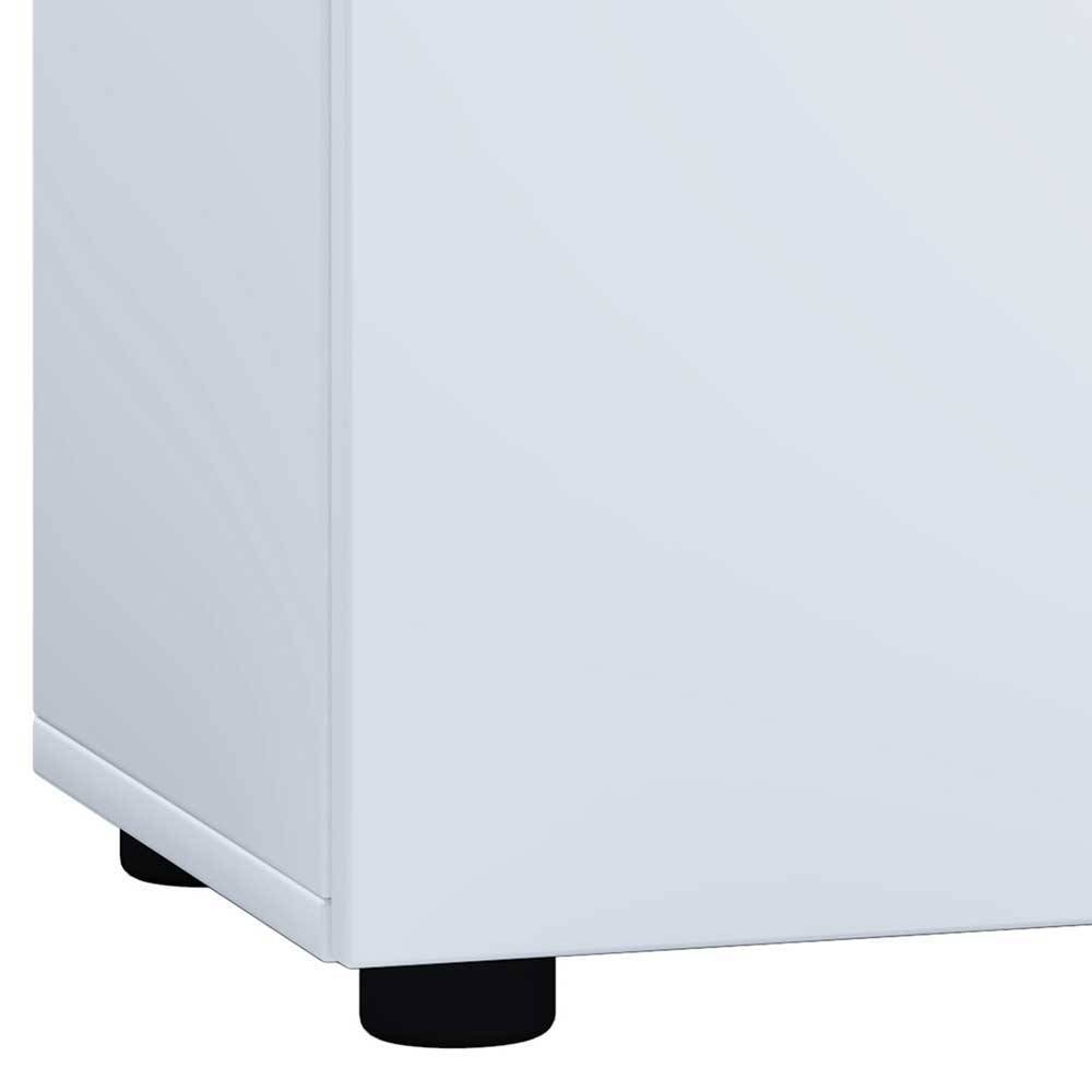 Weißer Unterschrank fürs Waschbecken 60x51x30 cm - Sua