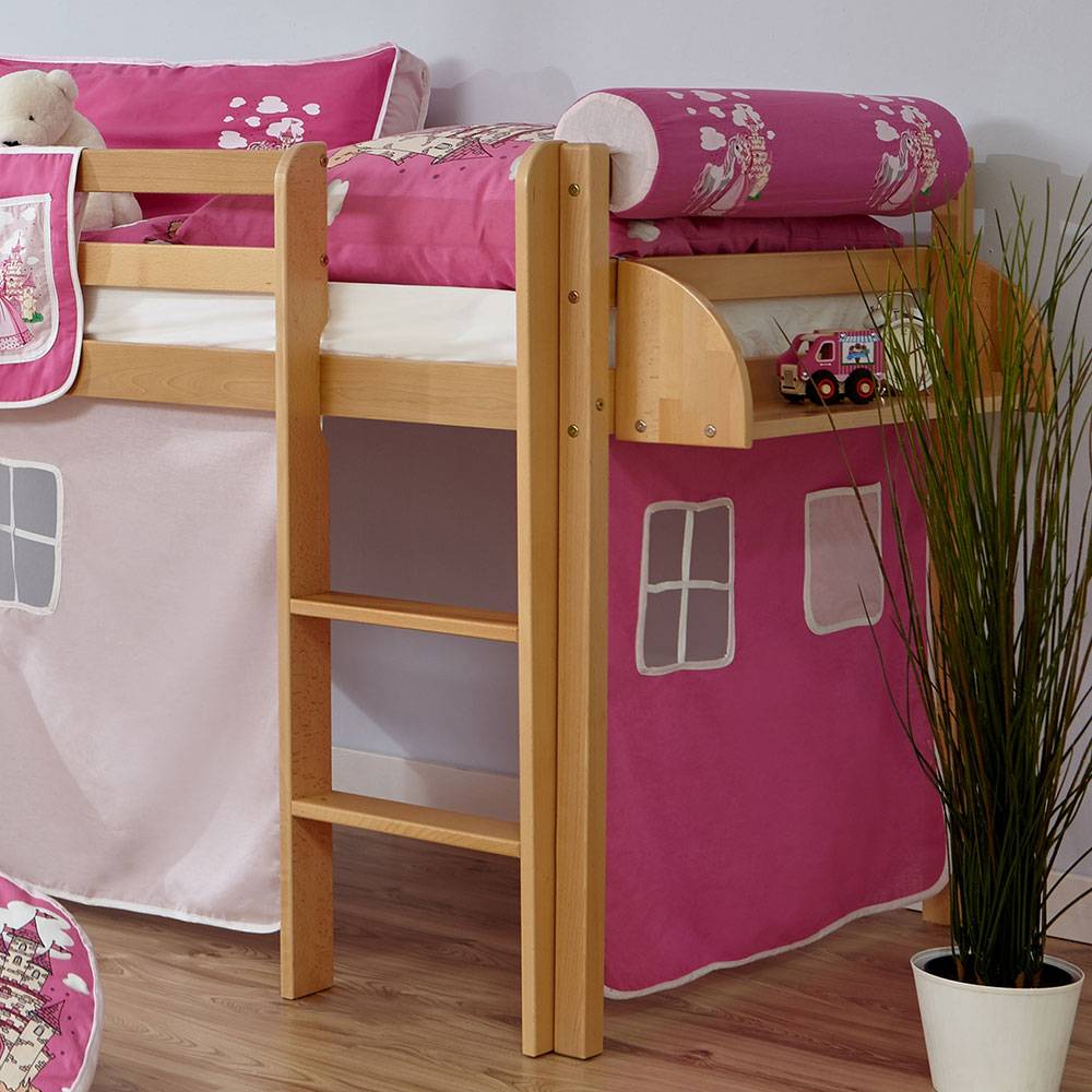 90x200 Rutsche Kinderbett im Prinzessin Style - Vronica