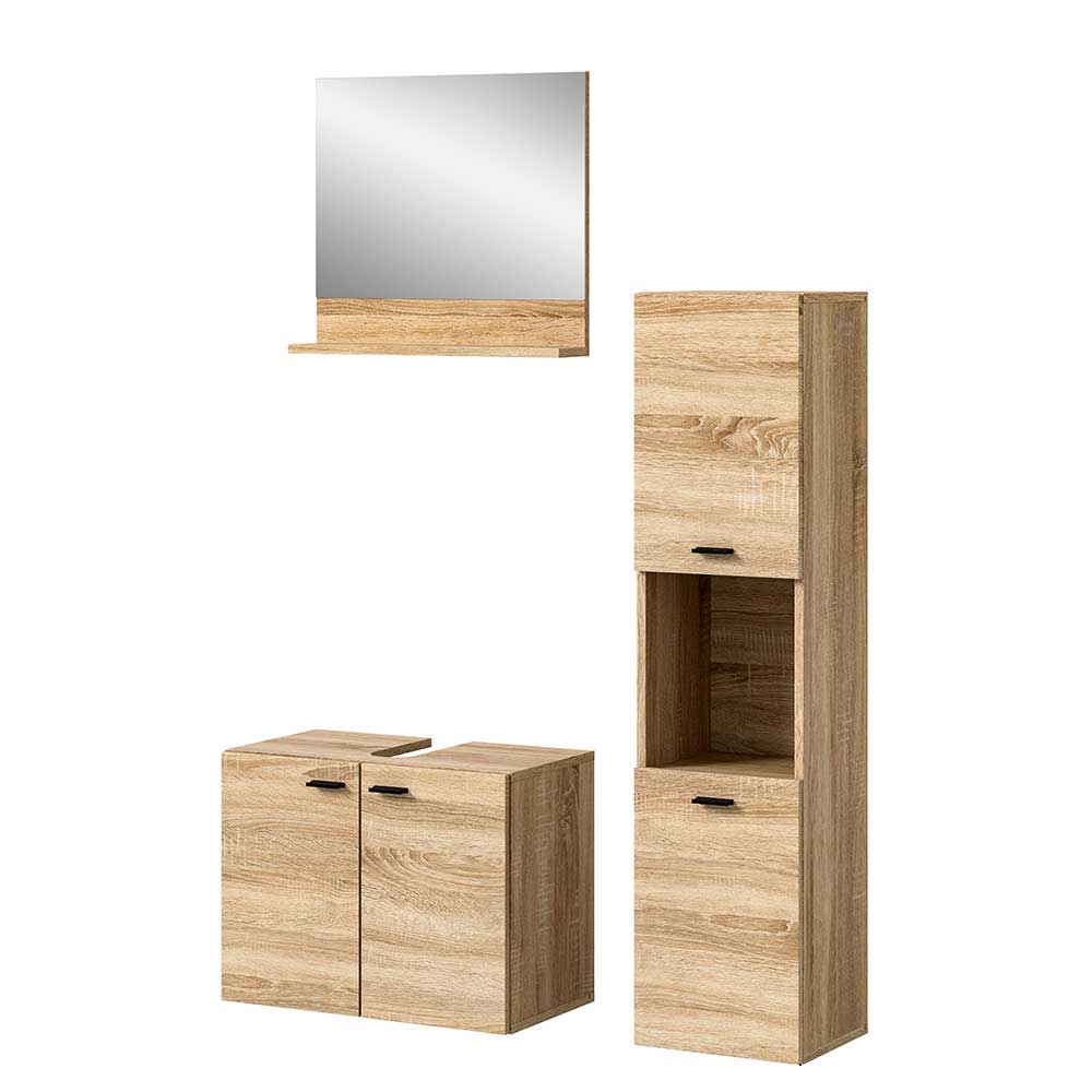 Badausstattung Möbelset modern - Hoxtona (dreiteilig)