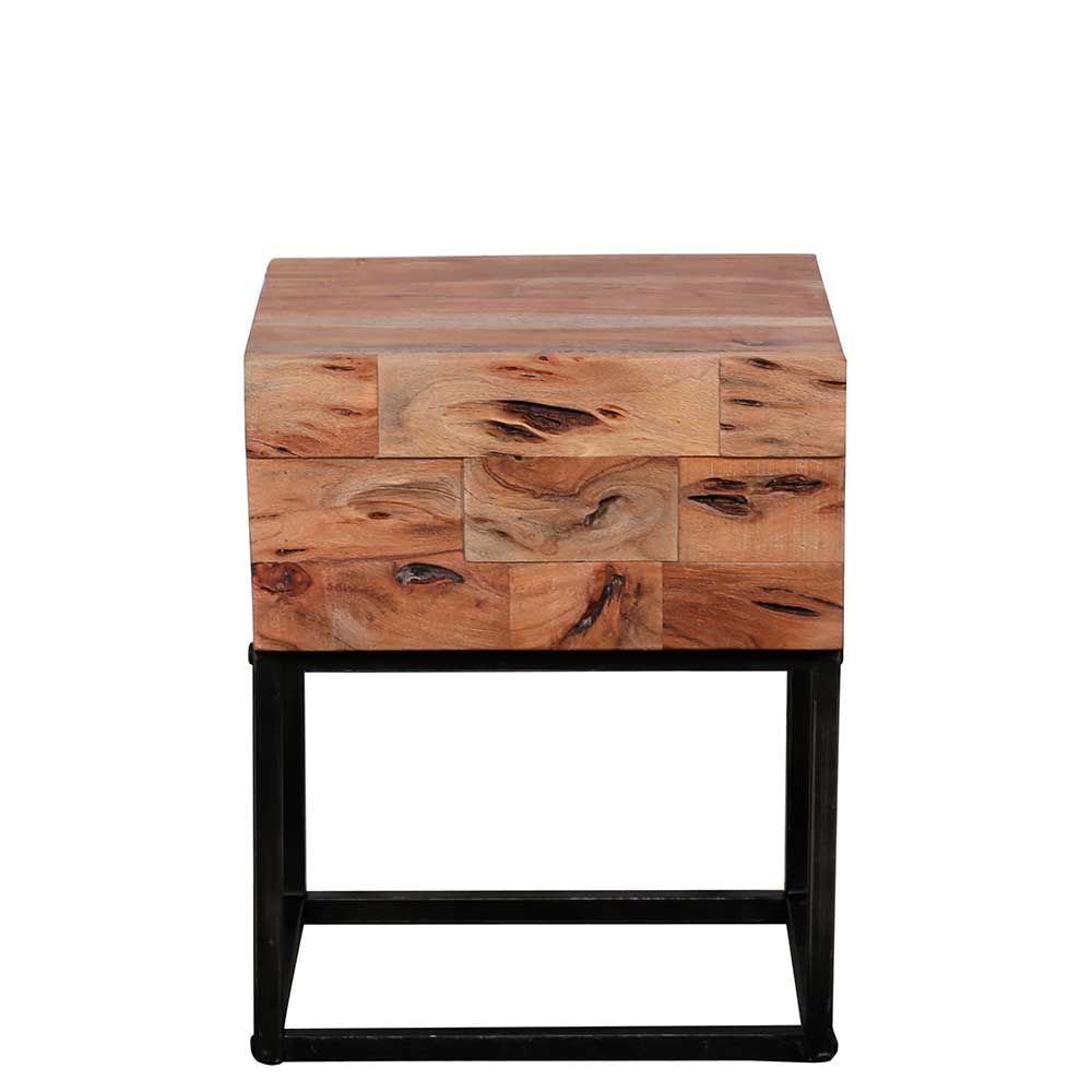 40x50x35 Design Nachttisch aus Akazie - Emlino