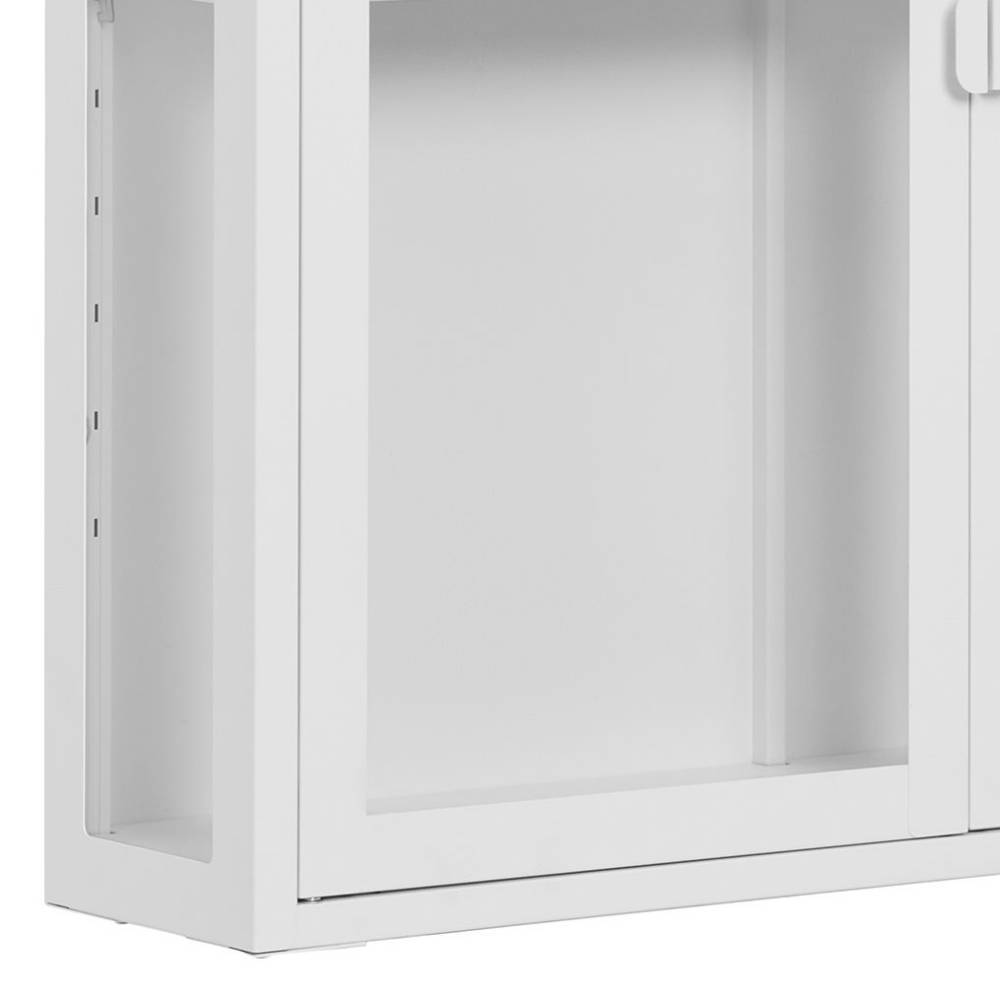 2-türige Wandvitrine aus Metall - Sancrez
