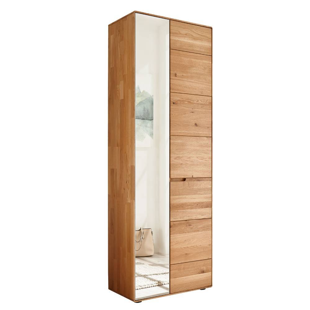 Flur Garderobenschrank aus Wildeiche Massivholz - Darcona