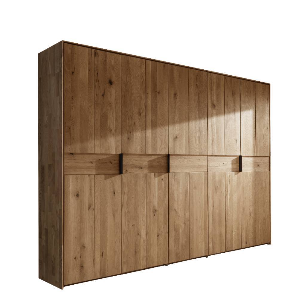 Massivholz Kleiderschrank aus Wildeiche geölt - Martinez