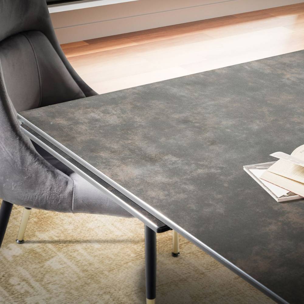 Designtisch mit Mittelauszug verlängerbar - Numa