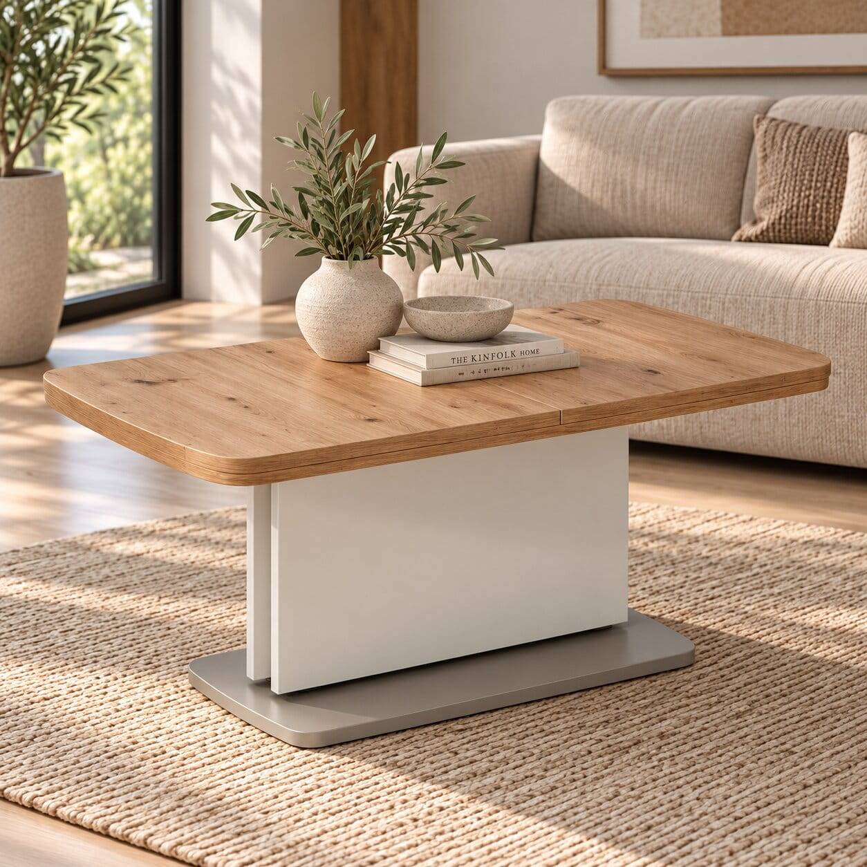 Wohnzimmer Funktionstisch verstellbar - Cross