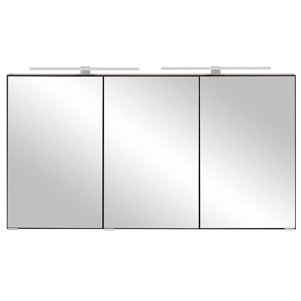 120x68x20 Spiegelschrank mit 3 Türen - Agiruan