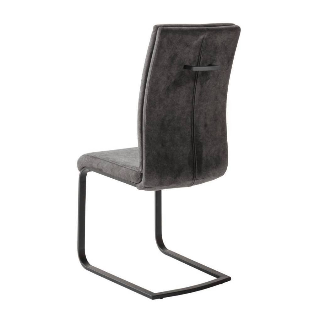 Hochlehner Freischwinger in Anthrazit - Emgo (4er Set)