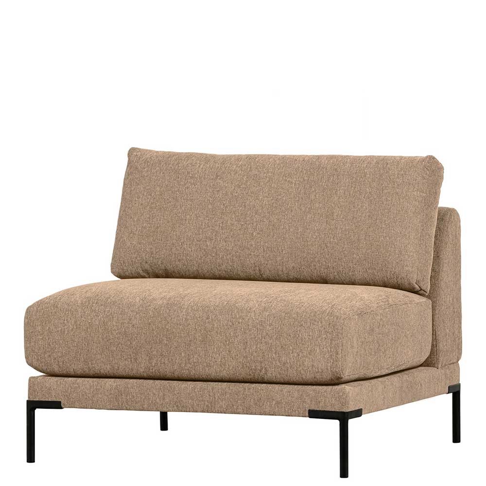 Sofamodul Element in Champagner Chenille - Icoleran