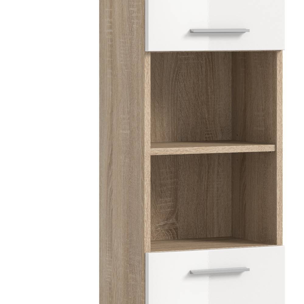 Badezimmer Komplett-Möbelset modern - Calbanyara (vierteilig)