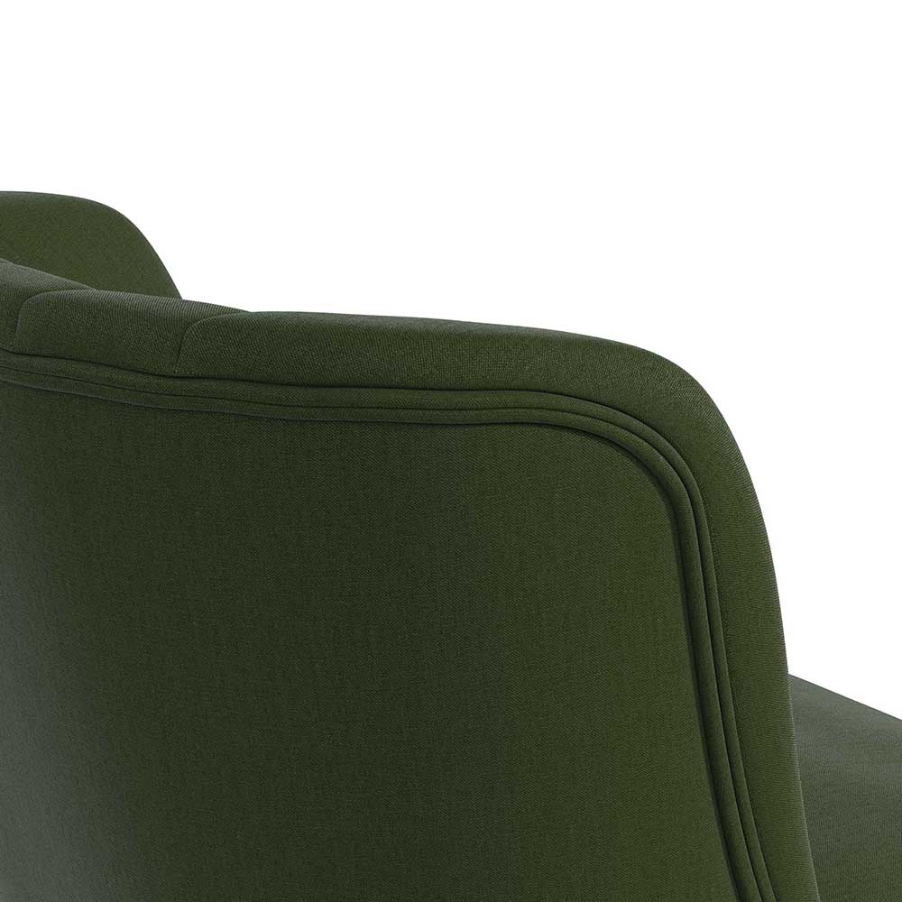 Sessel ohne Armlehnen im Retro Design - Orchid