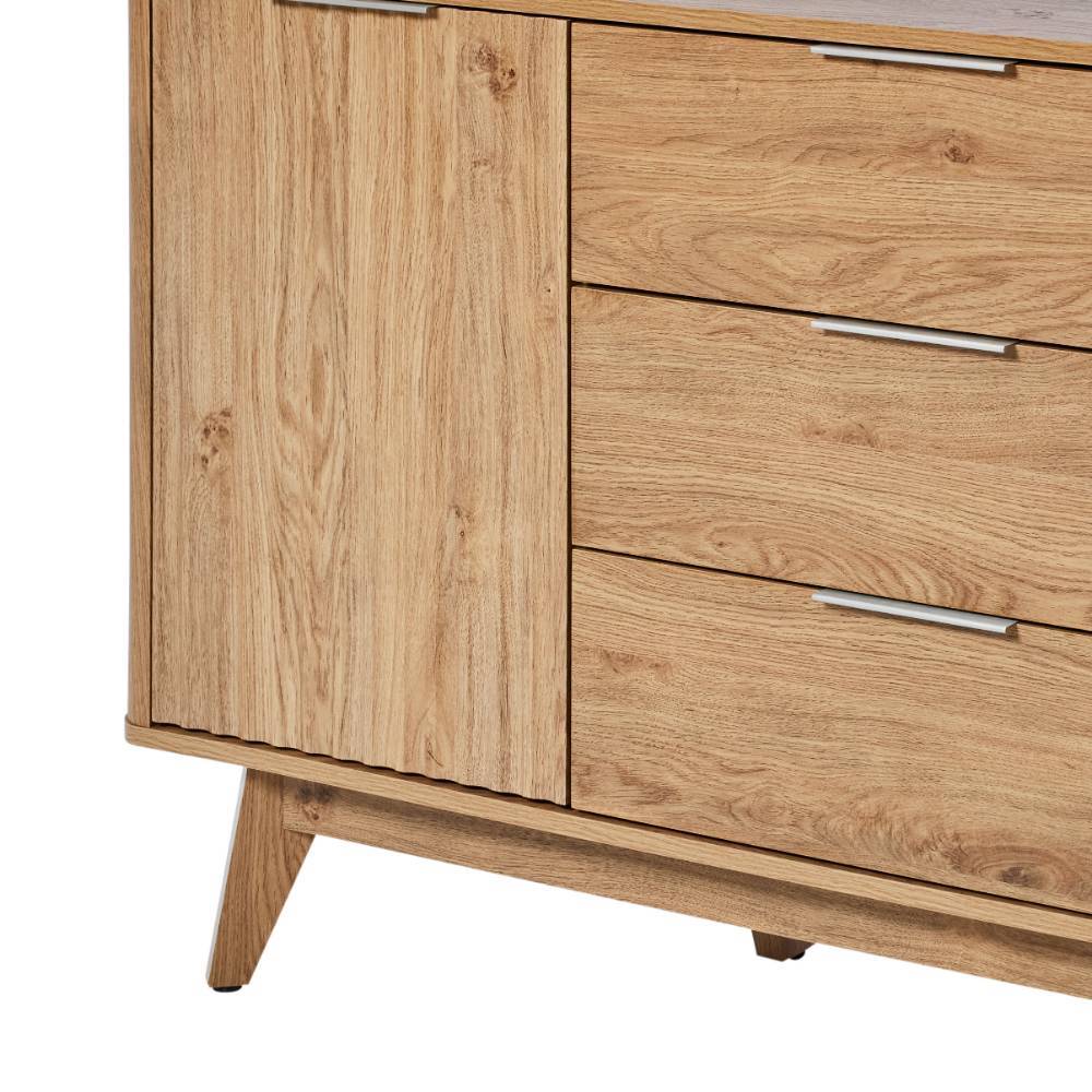Kombi-Sideboard in Eiche Optik - Standing