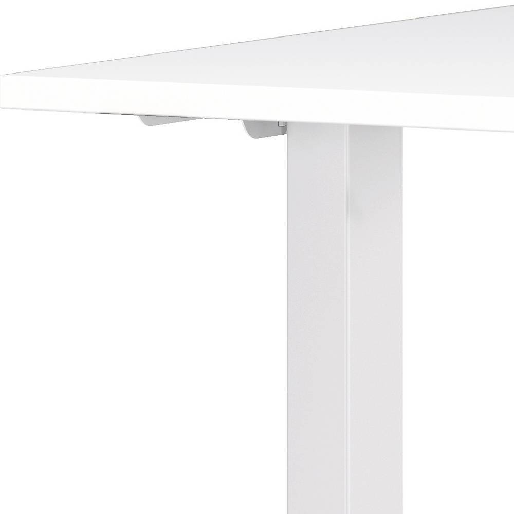 Weißer Schreibtisch mit Elektro-Höhenverstellung - Ytolin