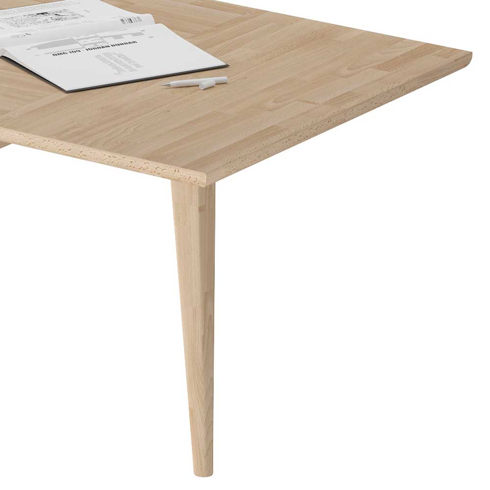 Holz Küchentisch mit Klappe aus Eiche - Emplova