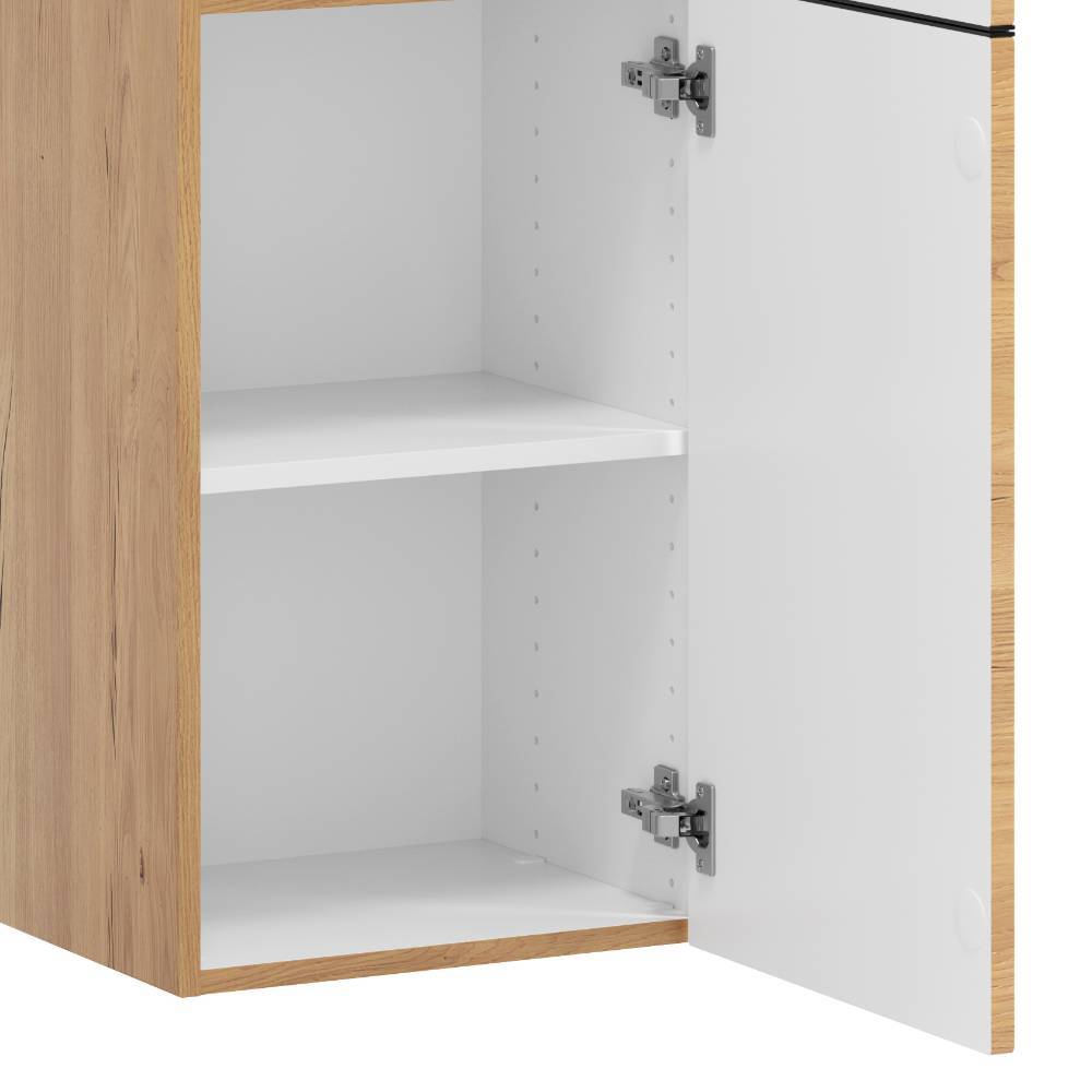 Hängender Badschrank in Wildeichefarben - Jawa