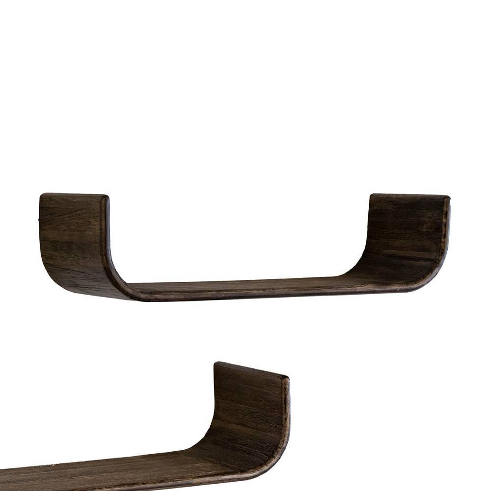 U-Design Wandboard Trio in Dunkelbraun - Bahma (dreiteilig)