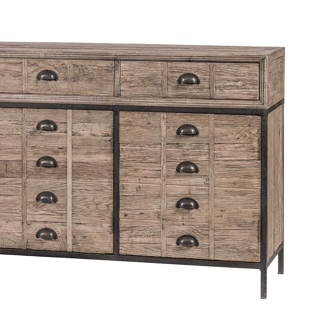 160x85x45 Vintage Sideboard aus Recyclingholz - Uvolph