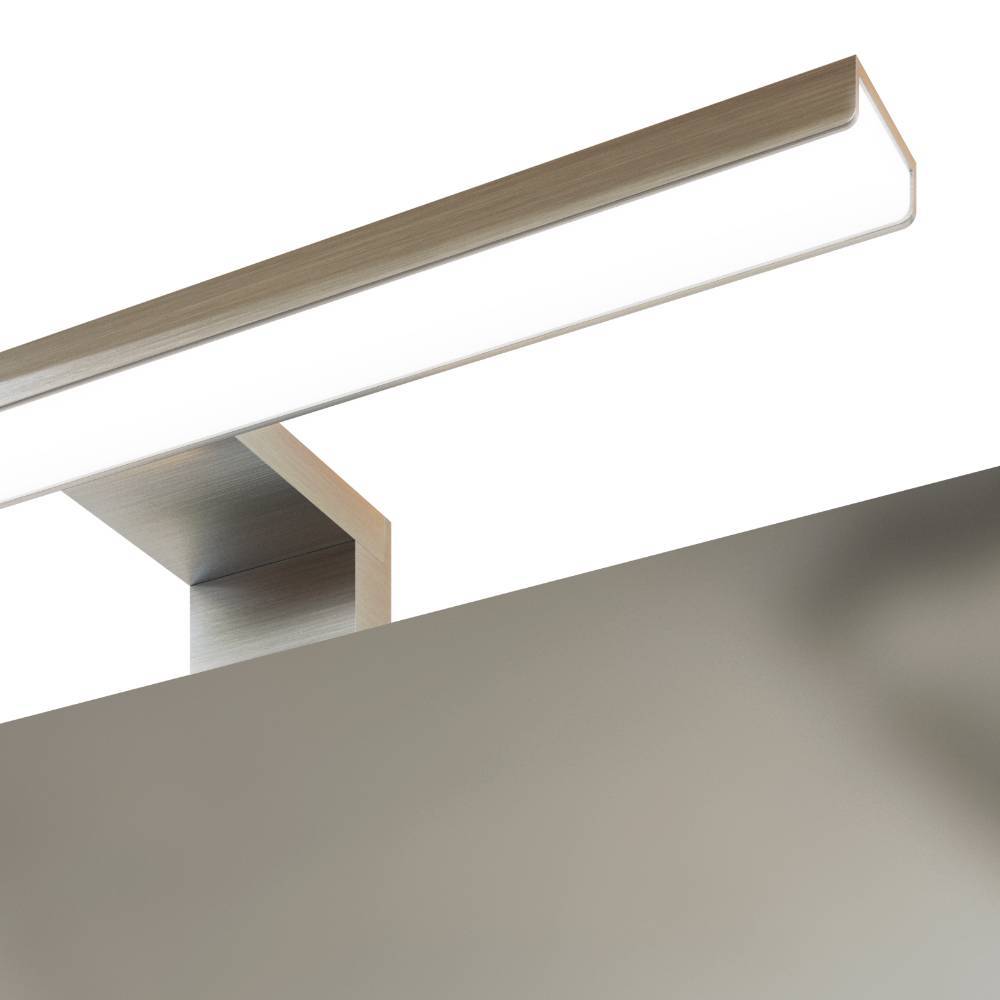 120cm Bad-Spiegelschrank mit drei Türen - Malivtros