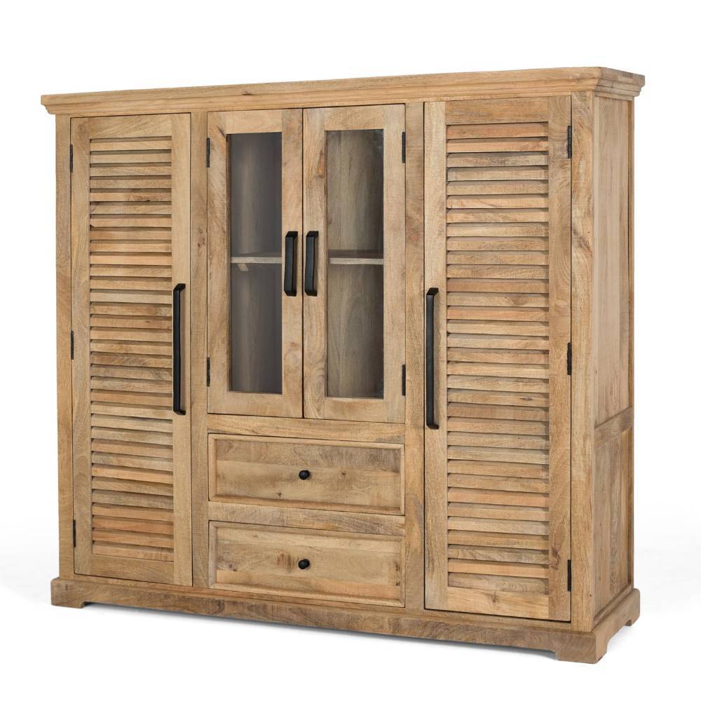 Landhaus Schrank aus Mangoholz - Ajama