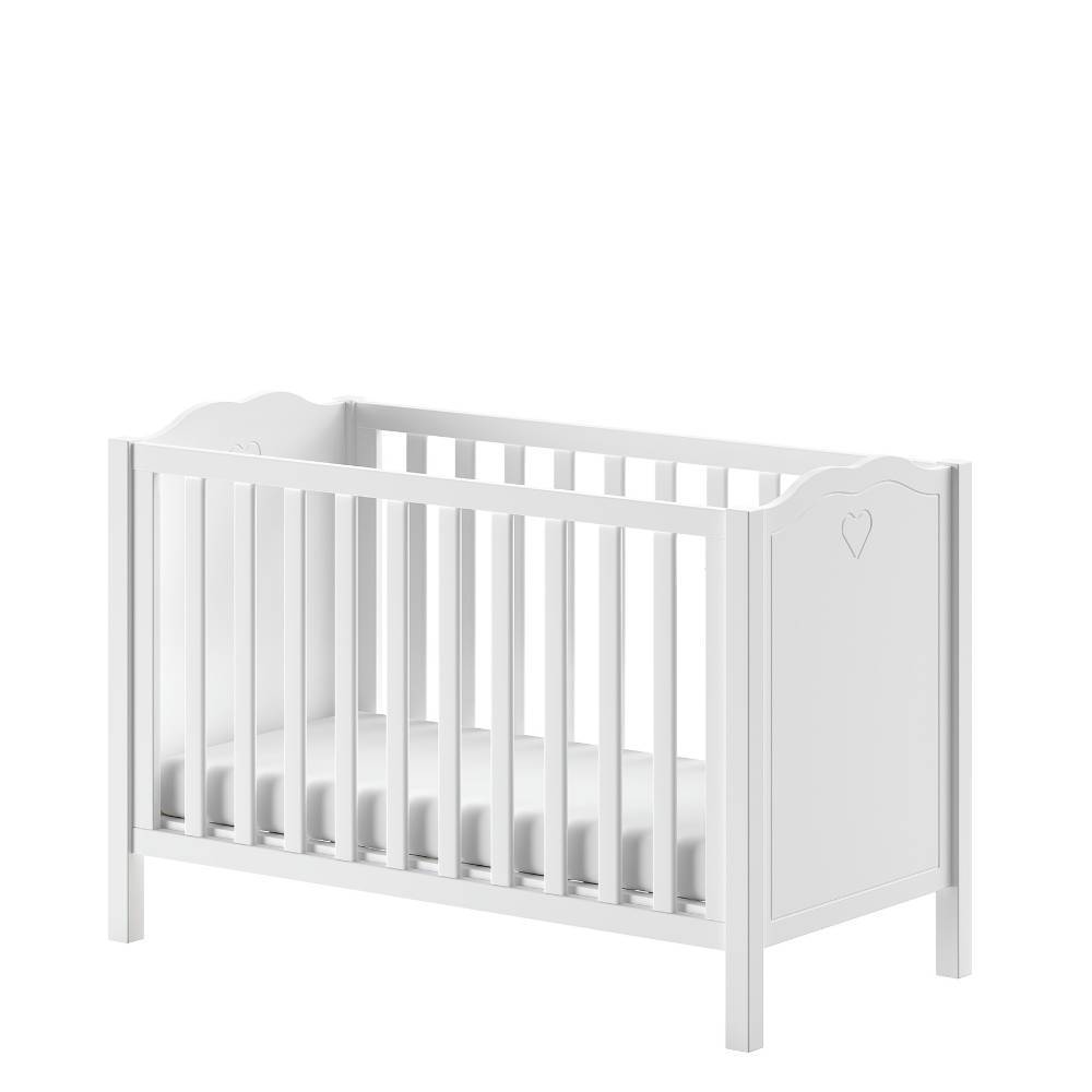 Babybett und Wickelkommode Set - Grandory (dreiteilig)