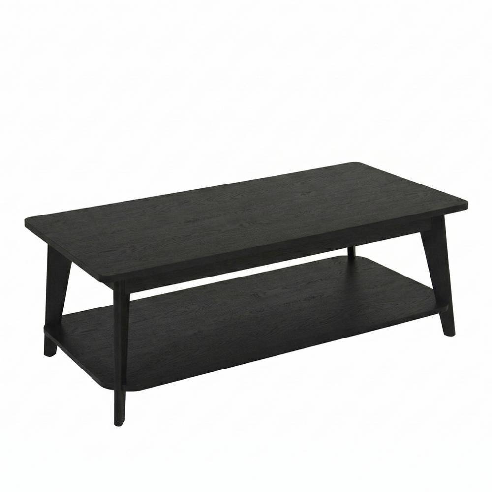 Skandi Sofatisch in Schwarz Holzoptik - Rienas