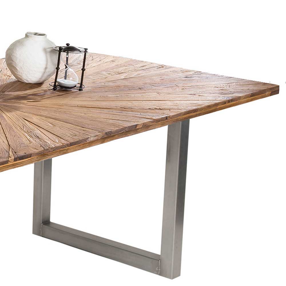 Tisch mit U-Füßen in modernem Design - Siamta