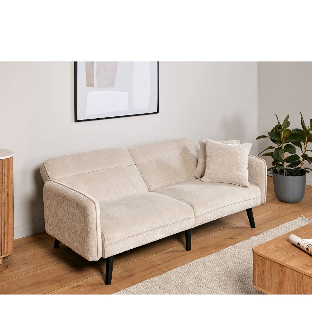 Schlafsofa in Champagner - Elzias
