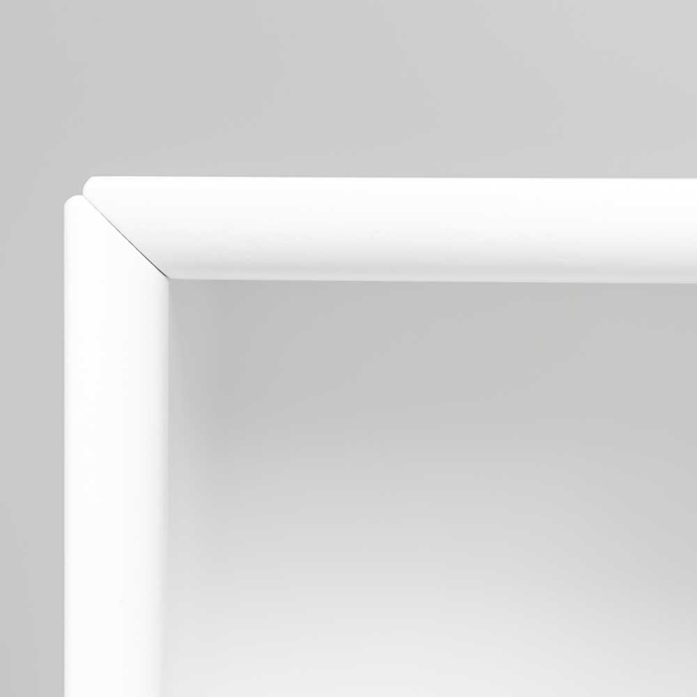 Weißes Regal mit 4 Fächern 70x70x32 - Tsinaton