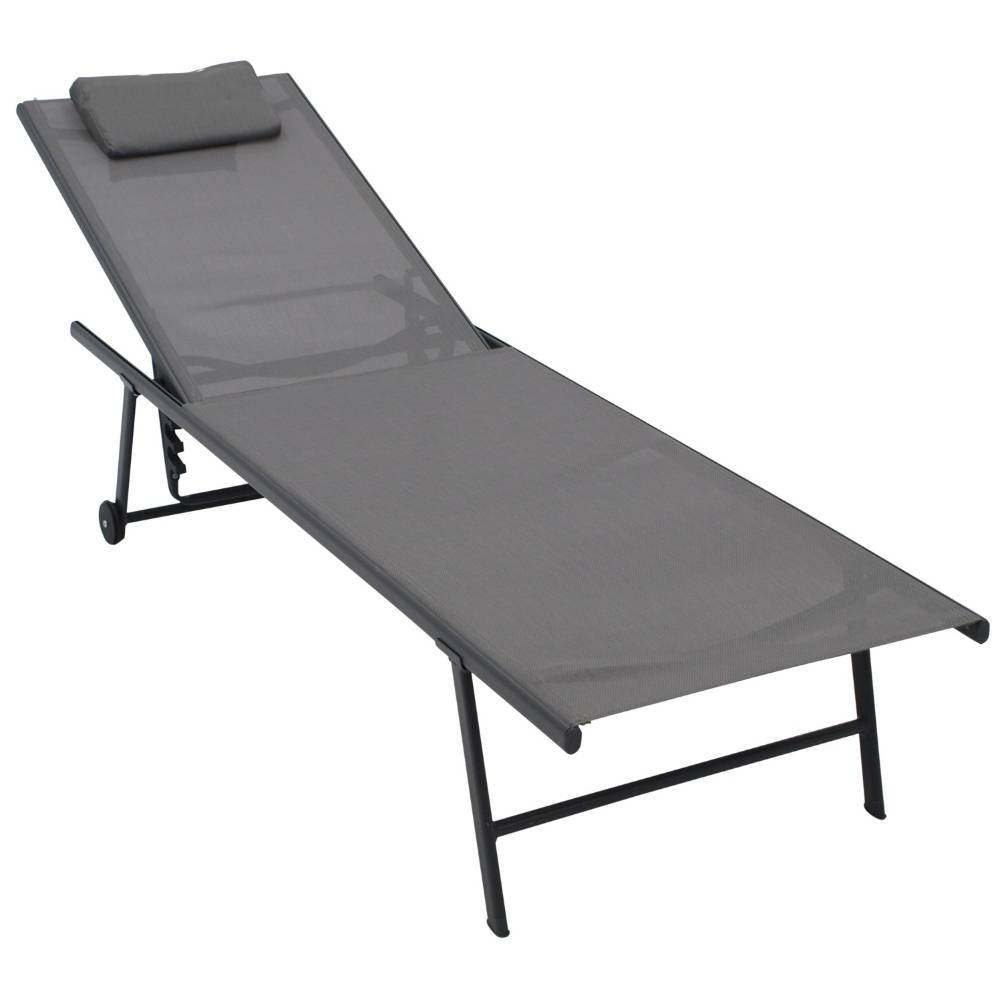Outdoor Sonnenliegen Set modern - Timur (2er Set)