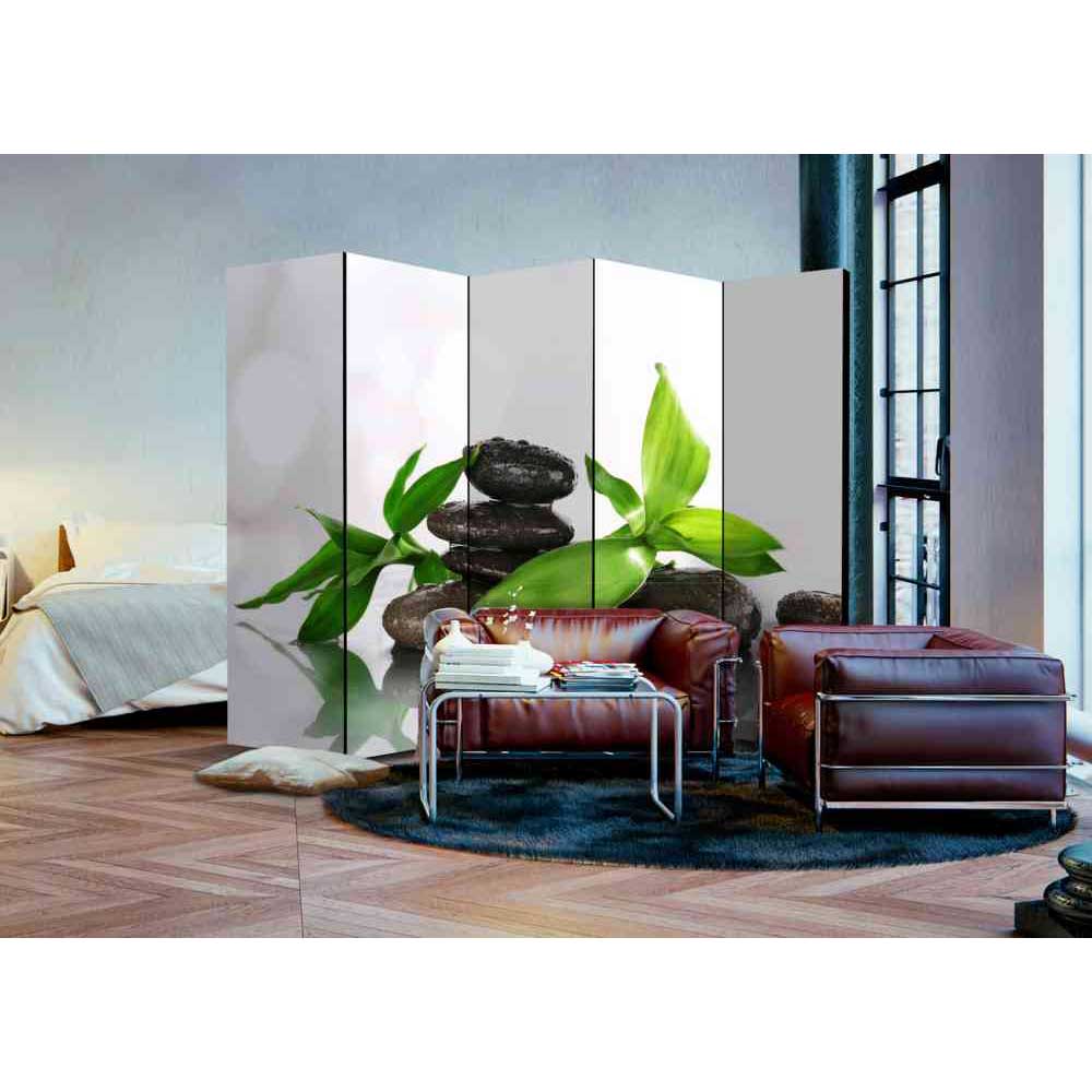 Paravent Raumteiler mit Zen Foto - Omy