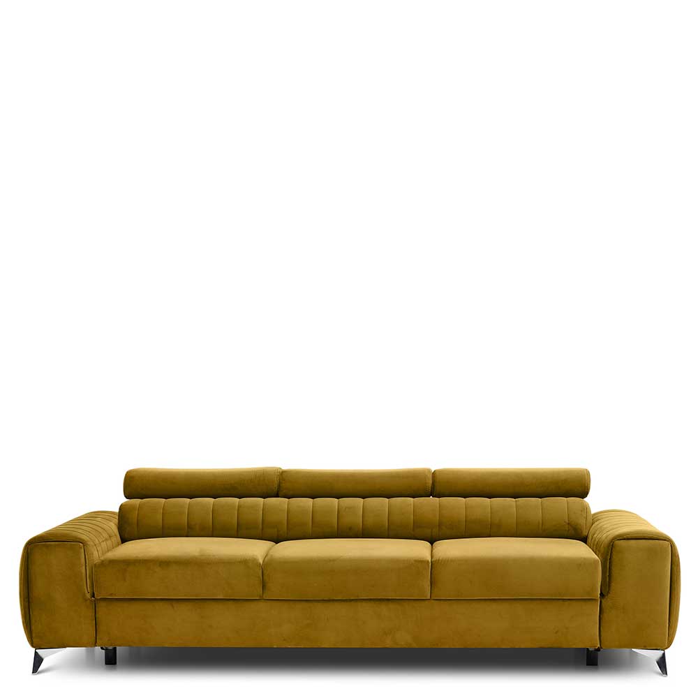 Ausziehbares Wohnzimmersofa mit Federkern - Numa
