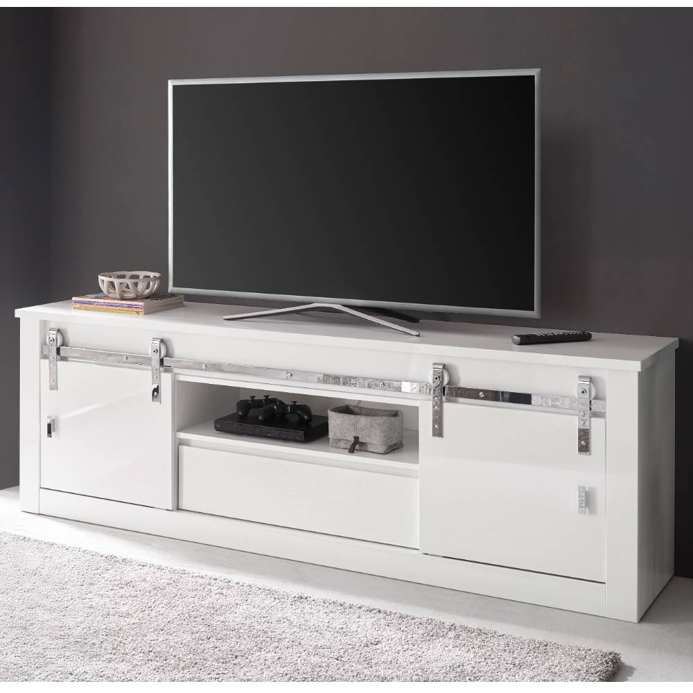 TV Lowboard mit Schiebetüren - Memphys
