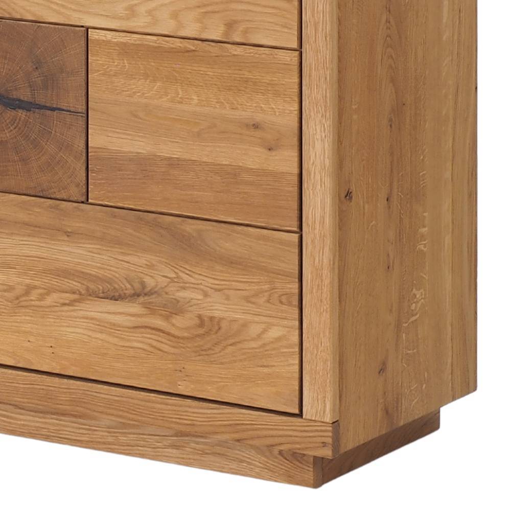 Eichenholz Sideboard mit 188 cm Breite - Hugo