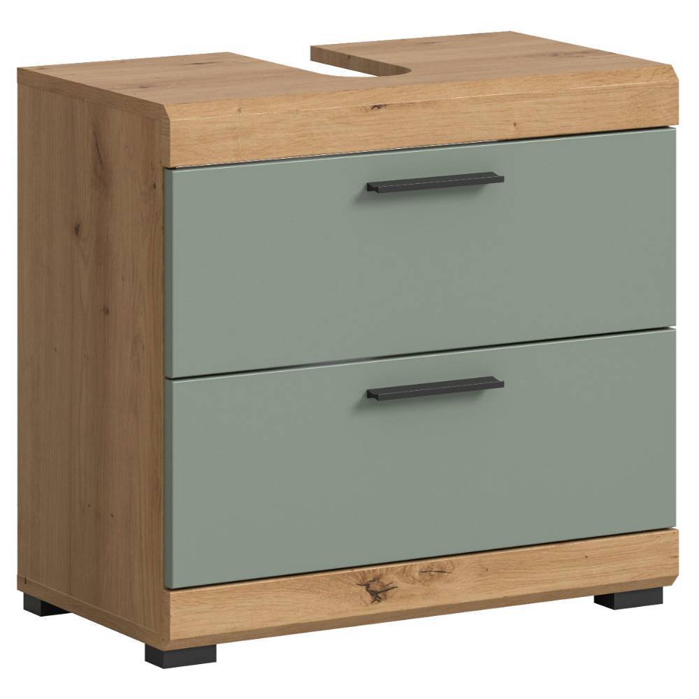 Waschbeckenschrank und Spiegel Set - Tamdato (zweiteilig)