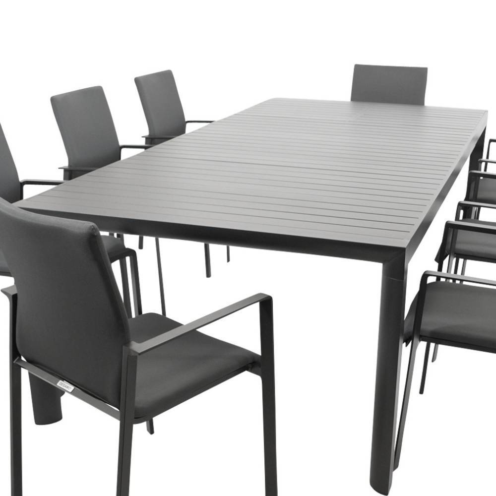 Outdoortisch und Stühle Set - Kempra (neunteilig)