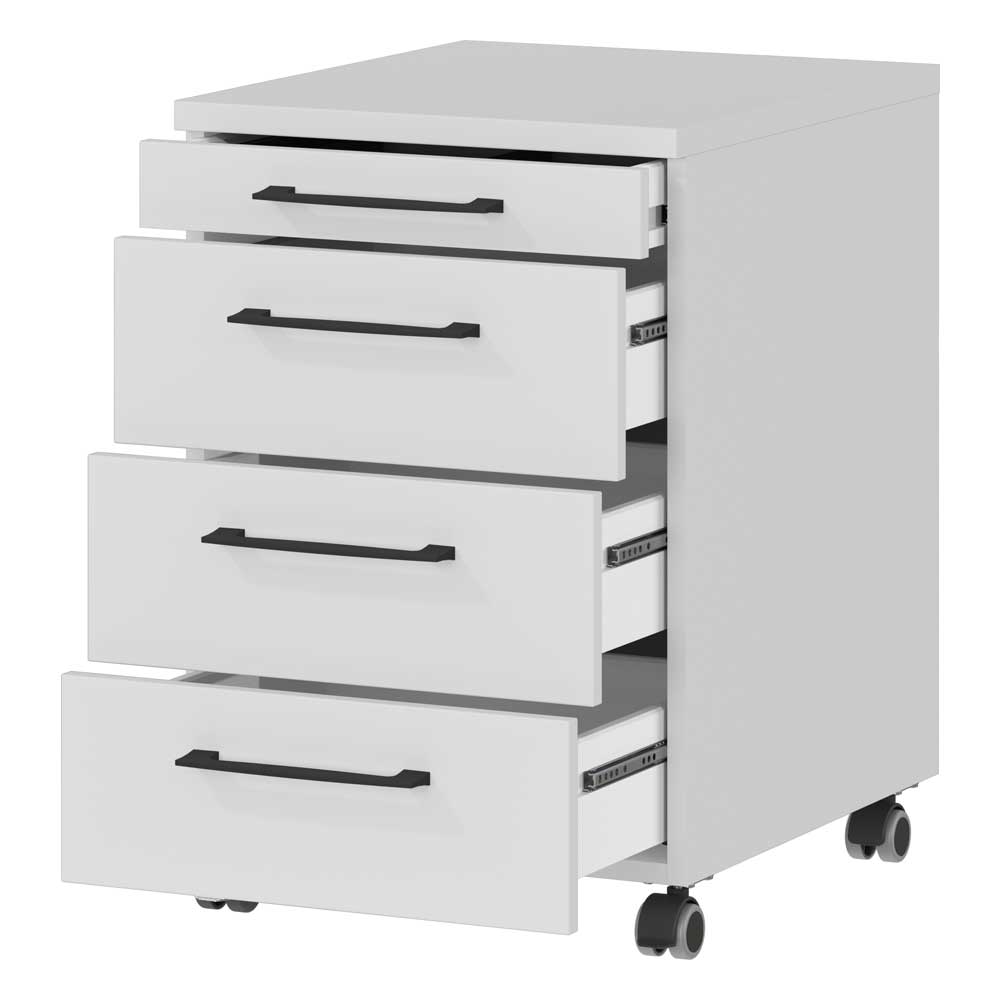 Rollcontainer in Lichtgrau - Halcoms