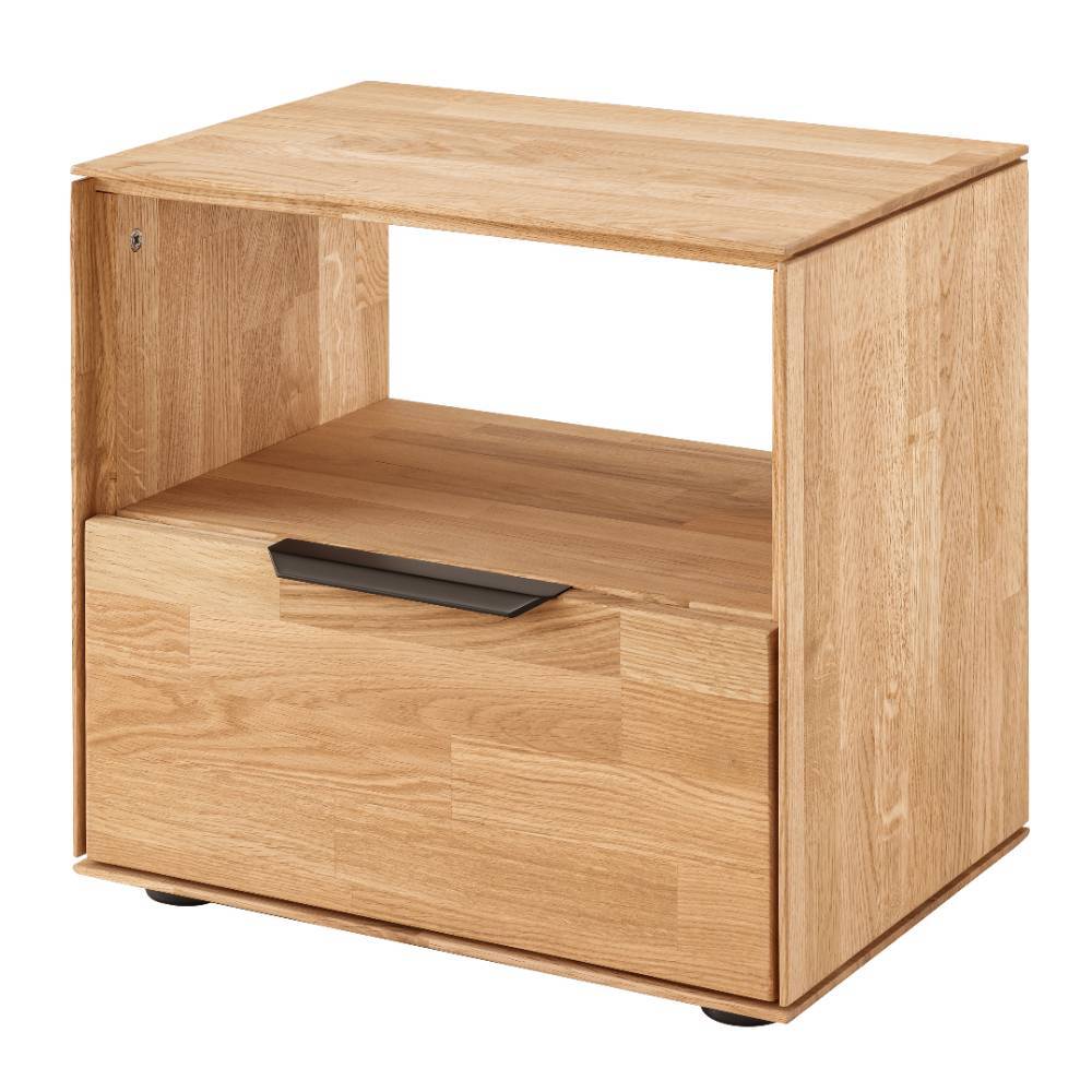 Massivholz-Nachtkommode 47 cm hoch - Kassanda