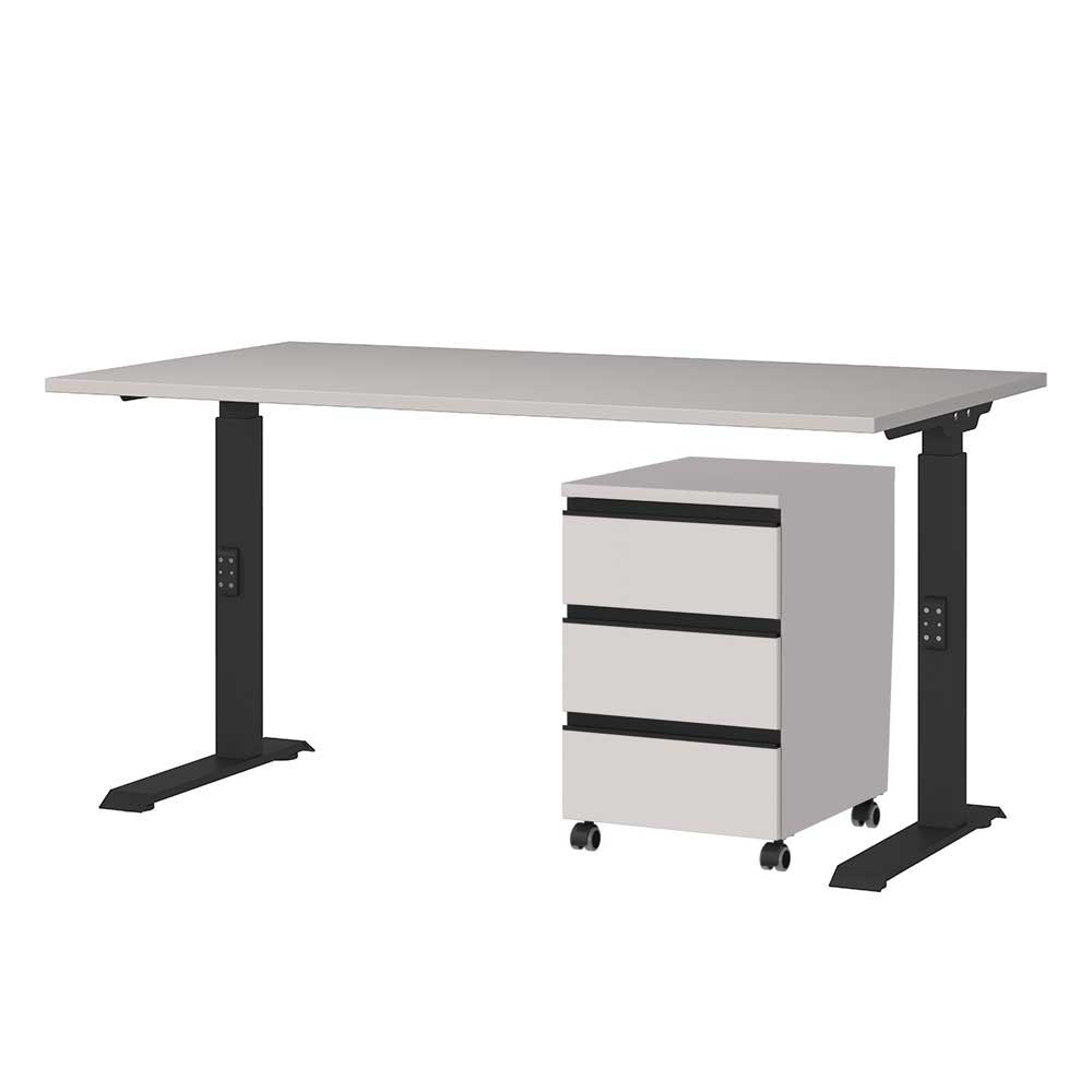 Schreibtisch und Rollcontainer Set - Great (zweiteilig)