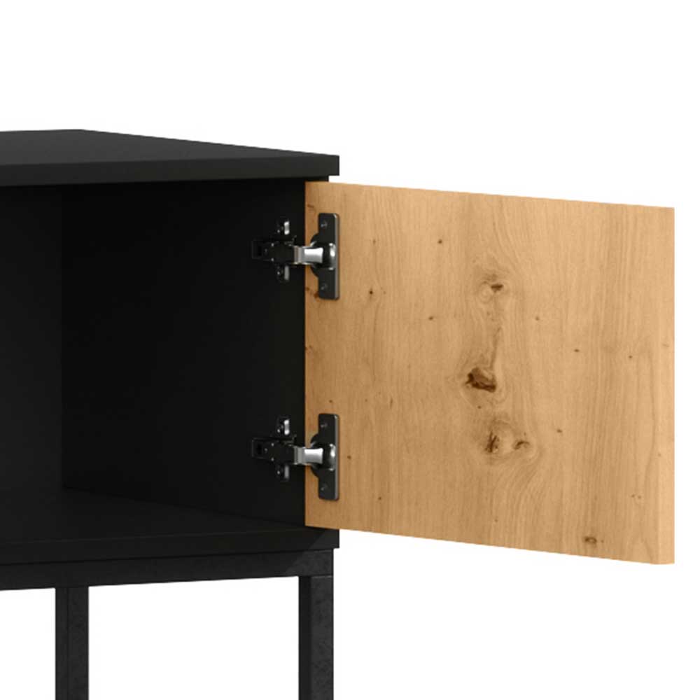 TV Lowboard mit zwei Türen und Fächern - Cavan